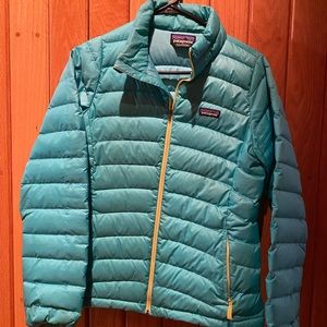 Girls Patagonia Nano Puff Jacket Youth XL 14 (used excellent condition)